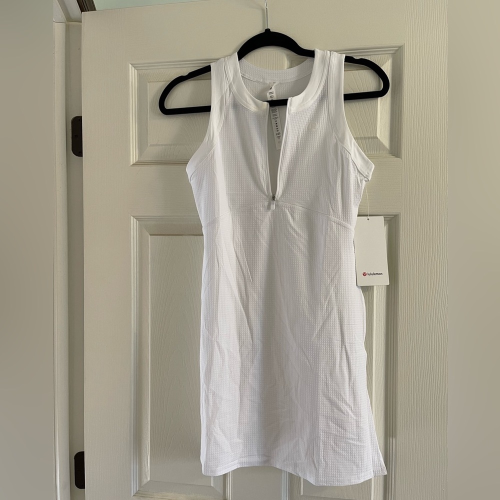 Luluemon Grid-Texture Tennis Dress